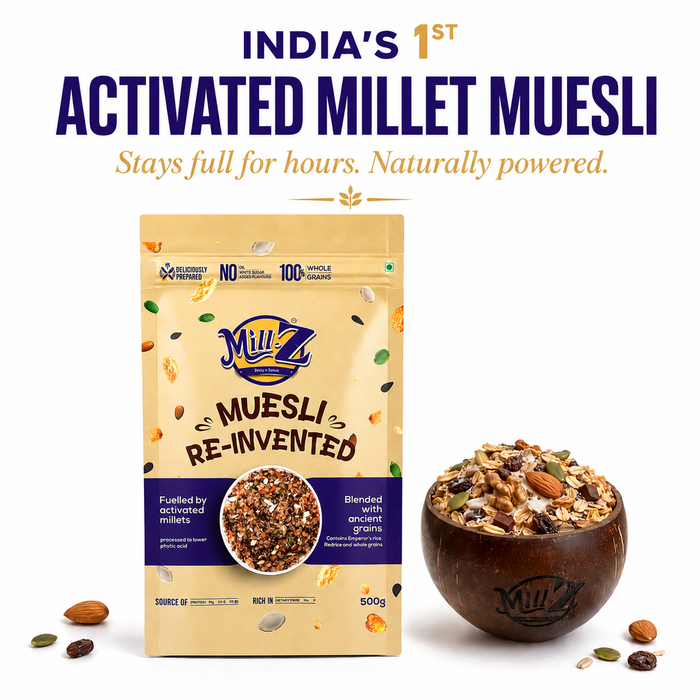Activated Millet Muesli - 500g (only muesli-no bowl)