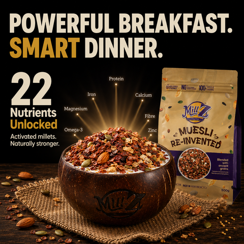 Muesli BUY 2 Combo - 500gx2 ( No bowl -Only 2 muesli pack )