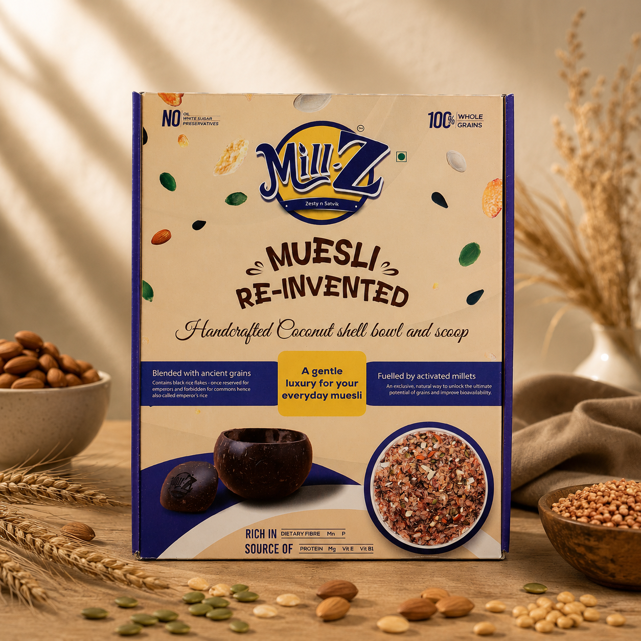Muesli BUY 2 Combo - 500gx2 ( No bowl -Only 2 muesli pack )