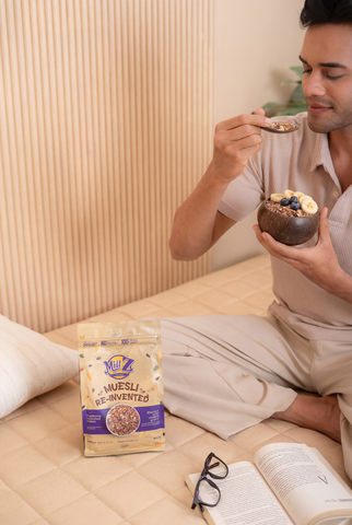 Coconut Shell Bowl&Scoop( No Muesli - Only Bowl & Scoop )