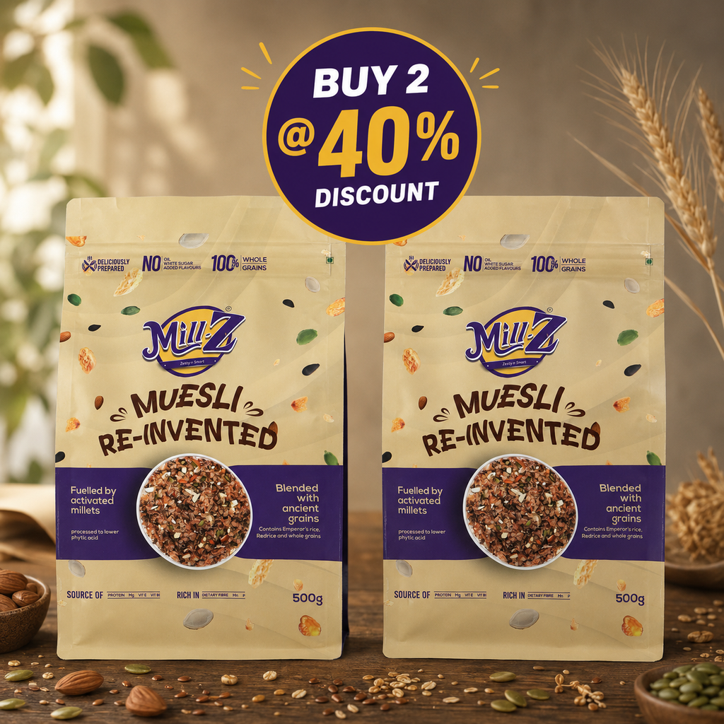 Muesli BUY 2 Combo - 500gx2 ( No bowl -Only 2 muesli pack )