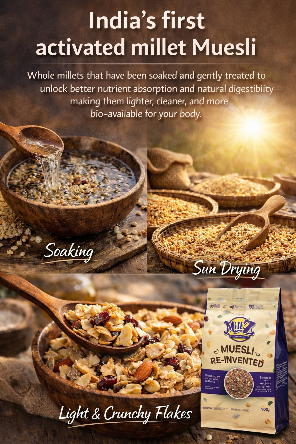 Wholegrain Millet Muesli