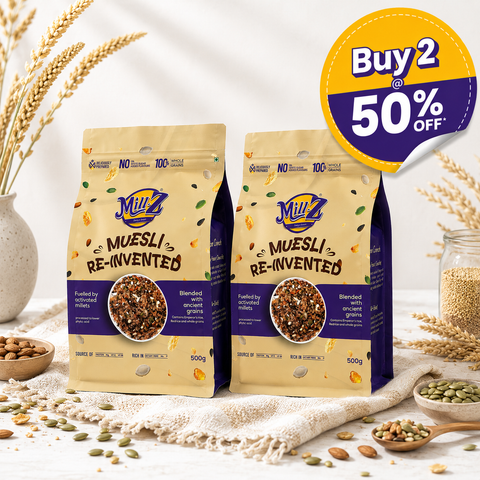 Muesli BUY 2 Combo - 500gx2 ( No bowl -Only 2 muesli pack )